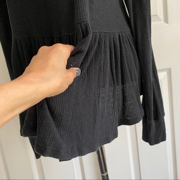 Free People Set to Stun Lace Flowy Boho Top - Picture 9 of 14